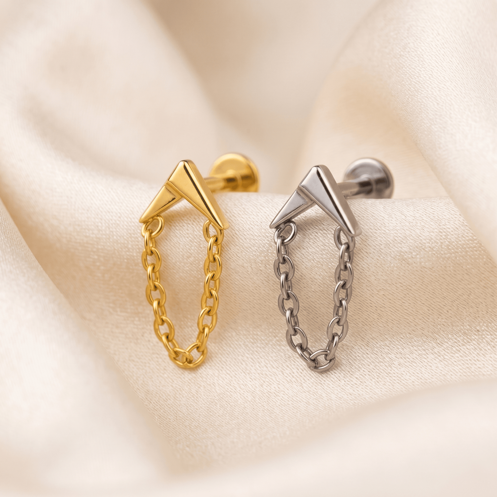 Chain Piercing Jewelry · helix stud