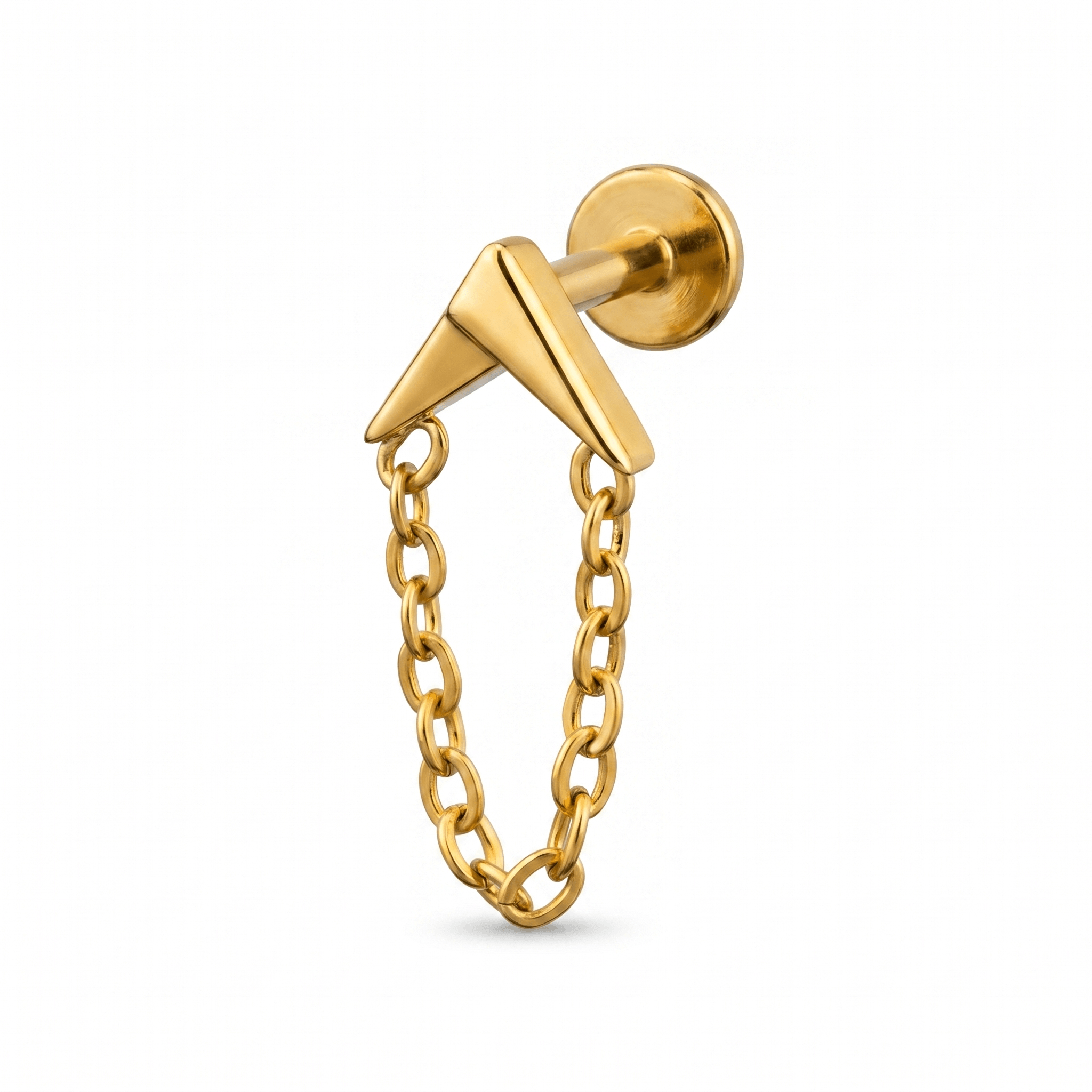 Chain Piercing Jewelry · helix stud