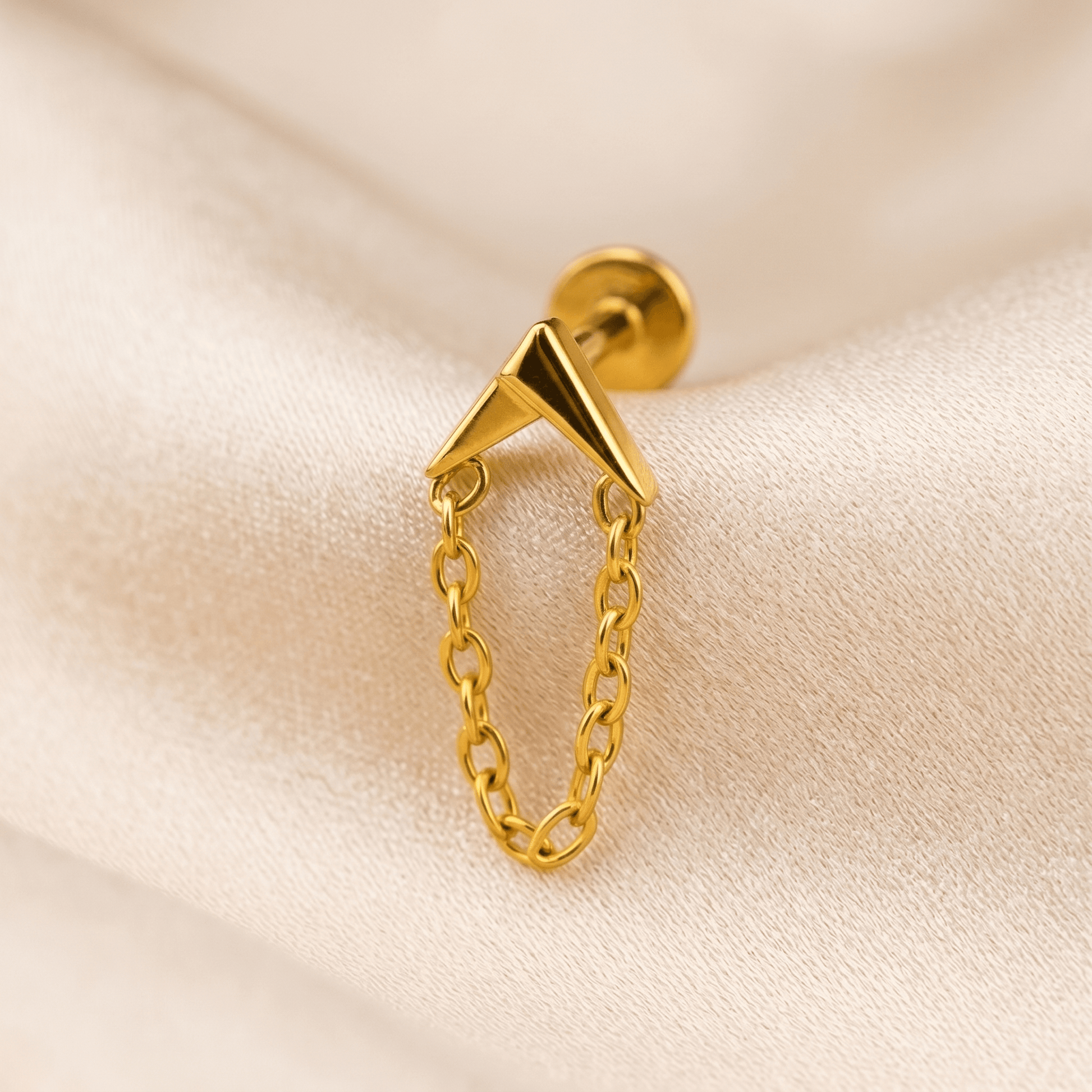Chain Piercing Jewelry · helix stud