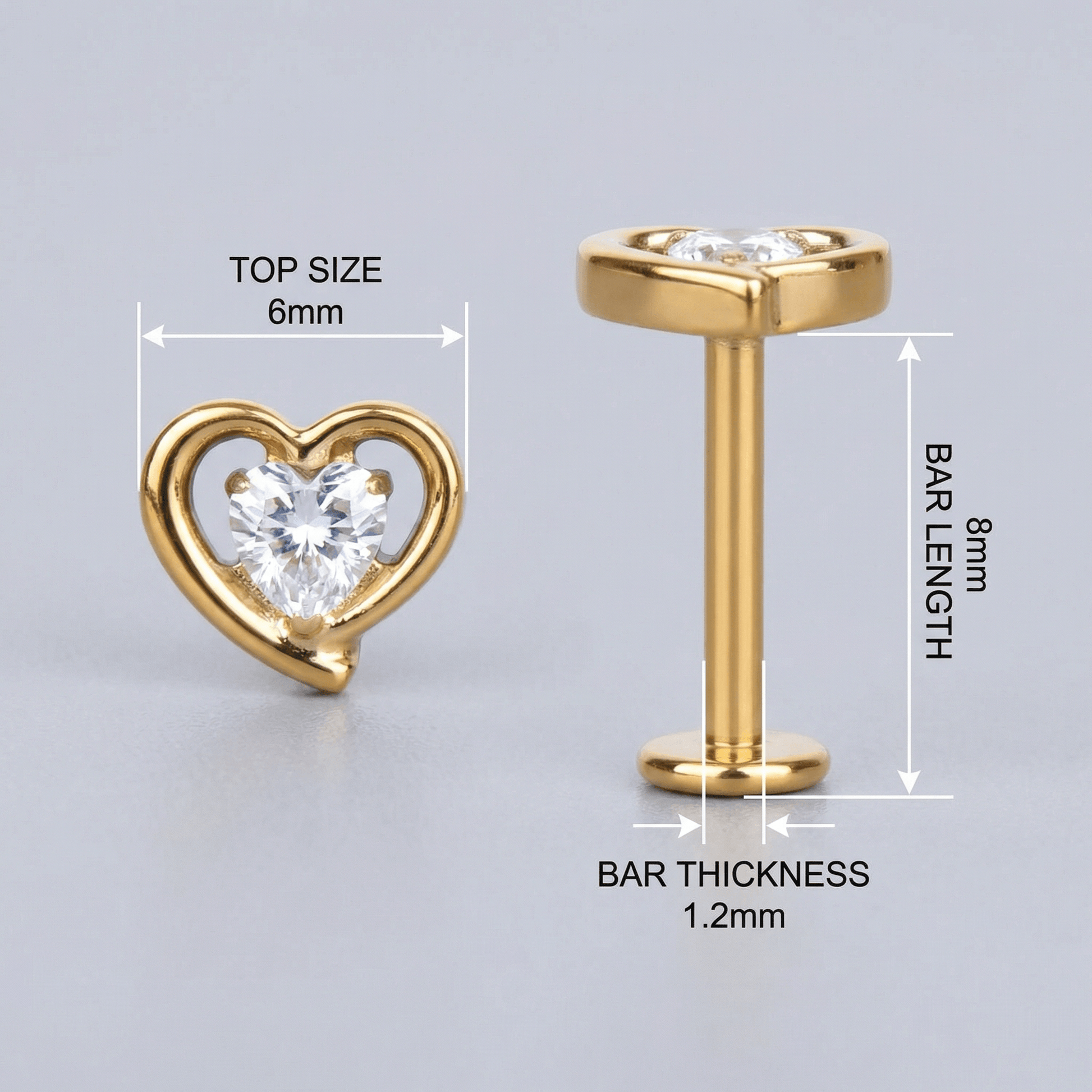 Helix Piercing Titanium Jewelry - Piercing Titanium Jewelry -