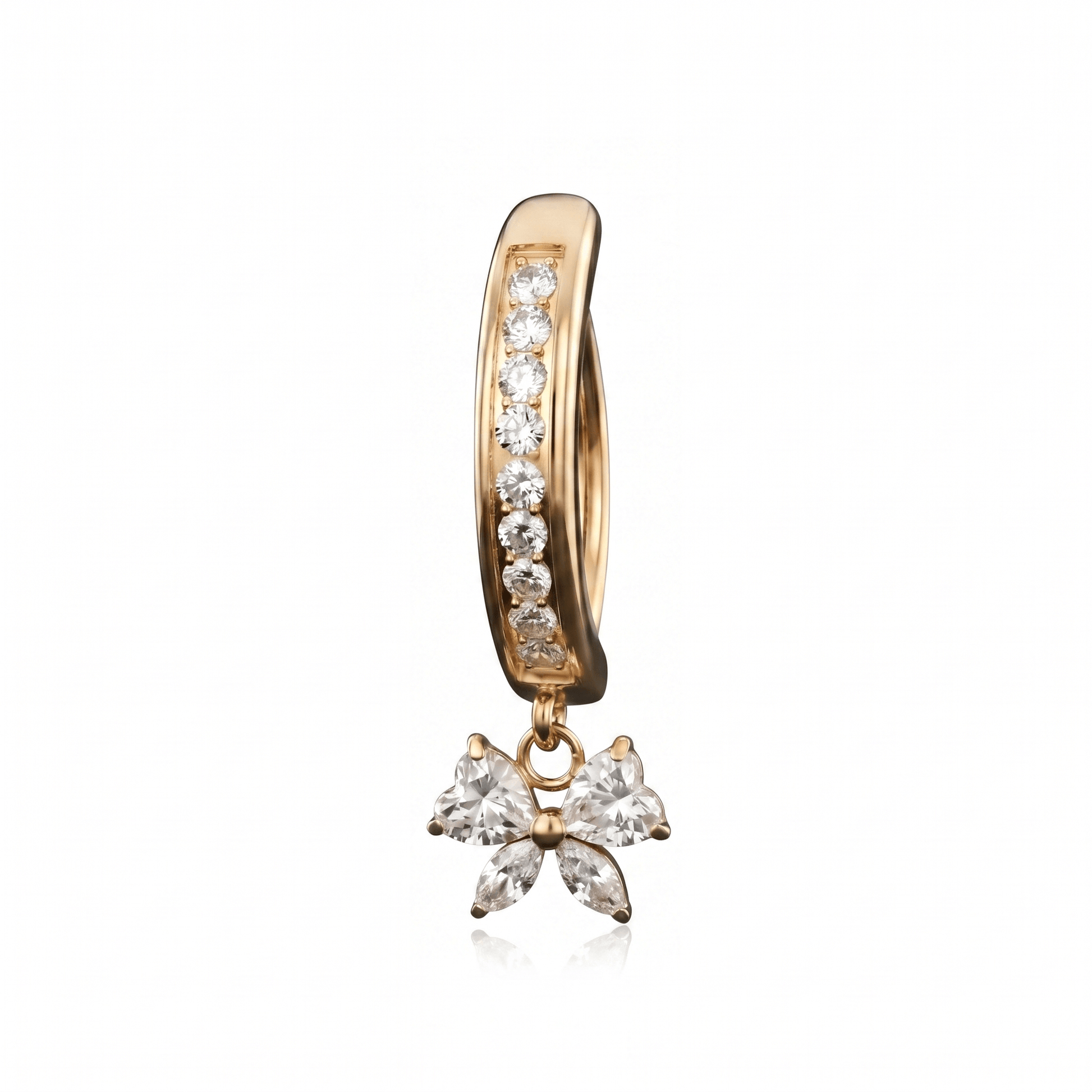 Flower Body Piercing Navel · belly button stud