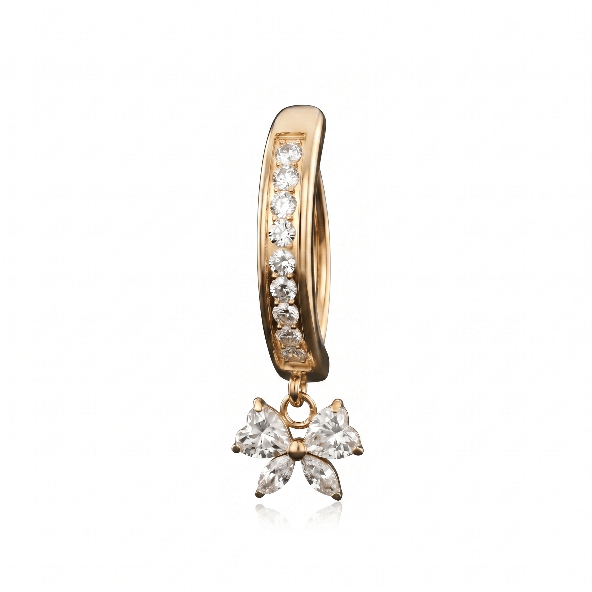 Flower Body Piercing Navel · belly button stud