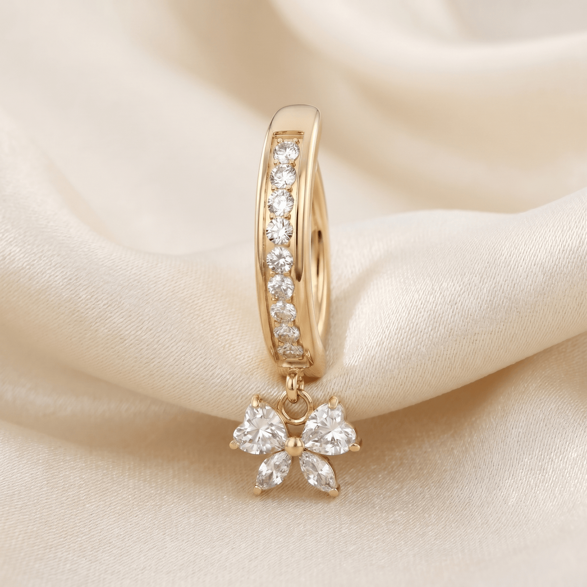 Flower Body Piercing Navel · belly button stud