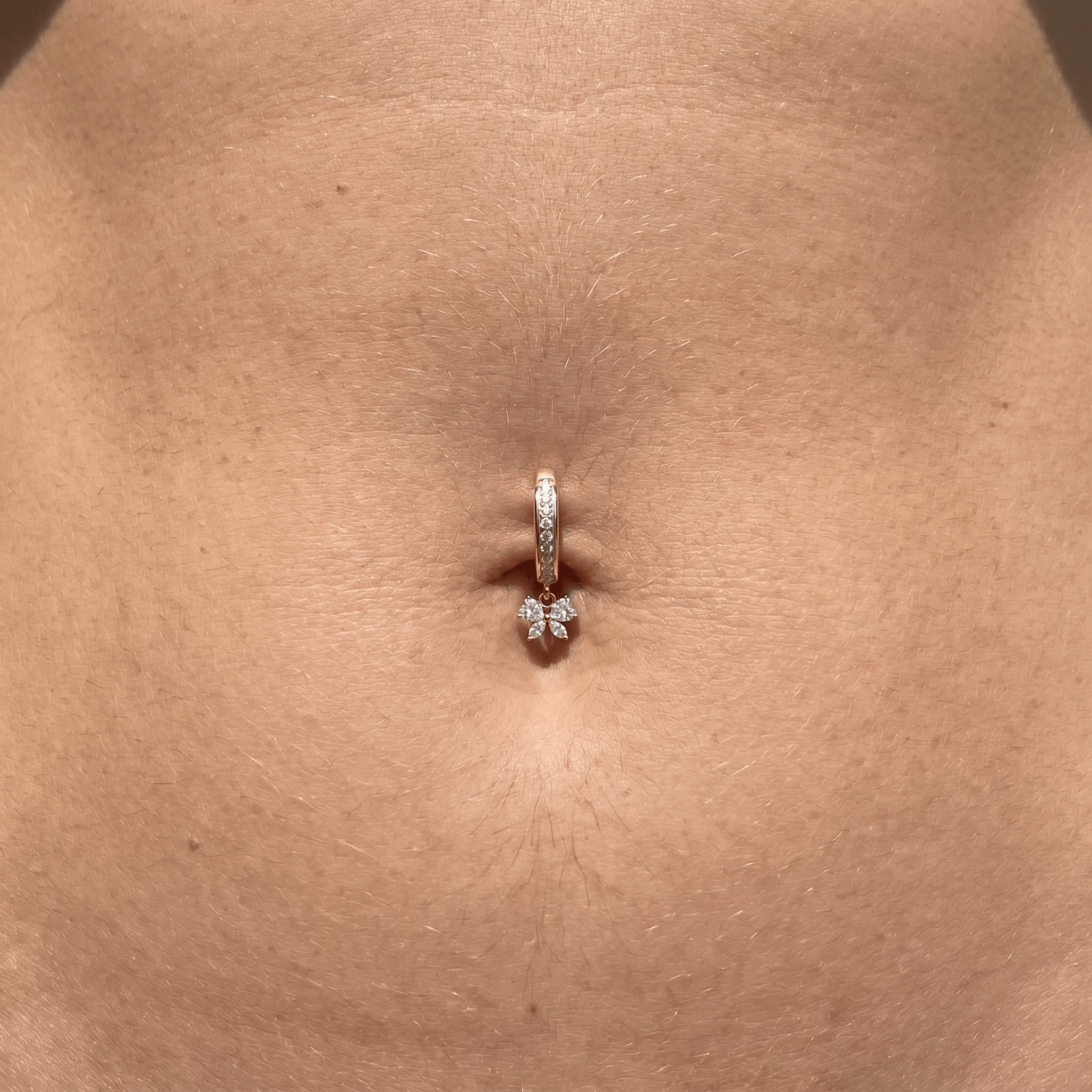 Flower Body Piercing Navel · belly button stud