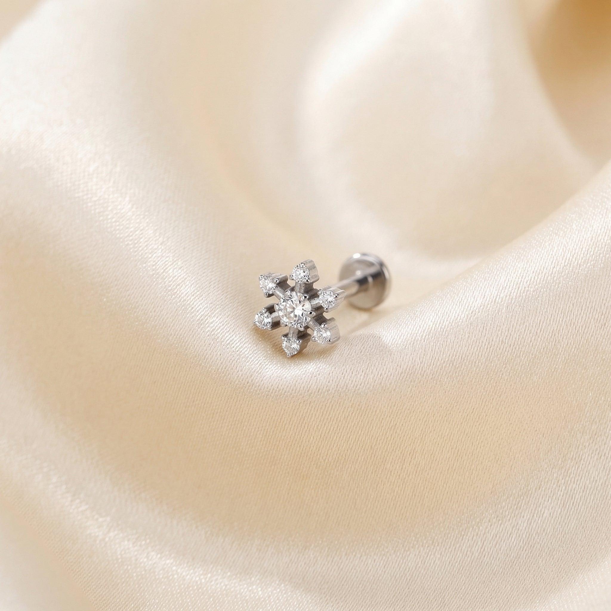 Gold Helix Piercing Earrings - Gold Piercing Earrings -