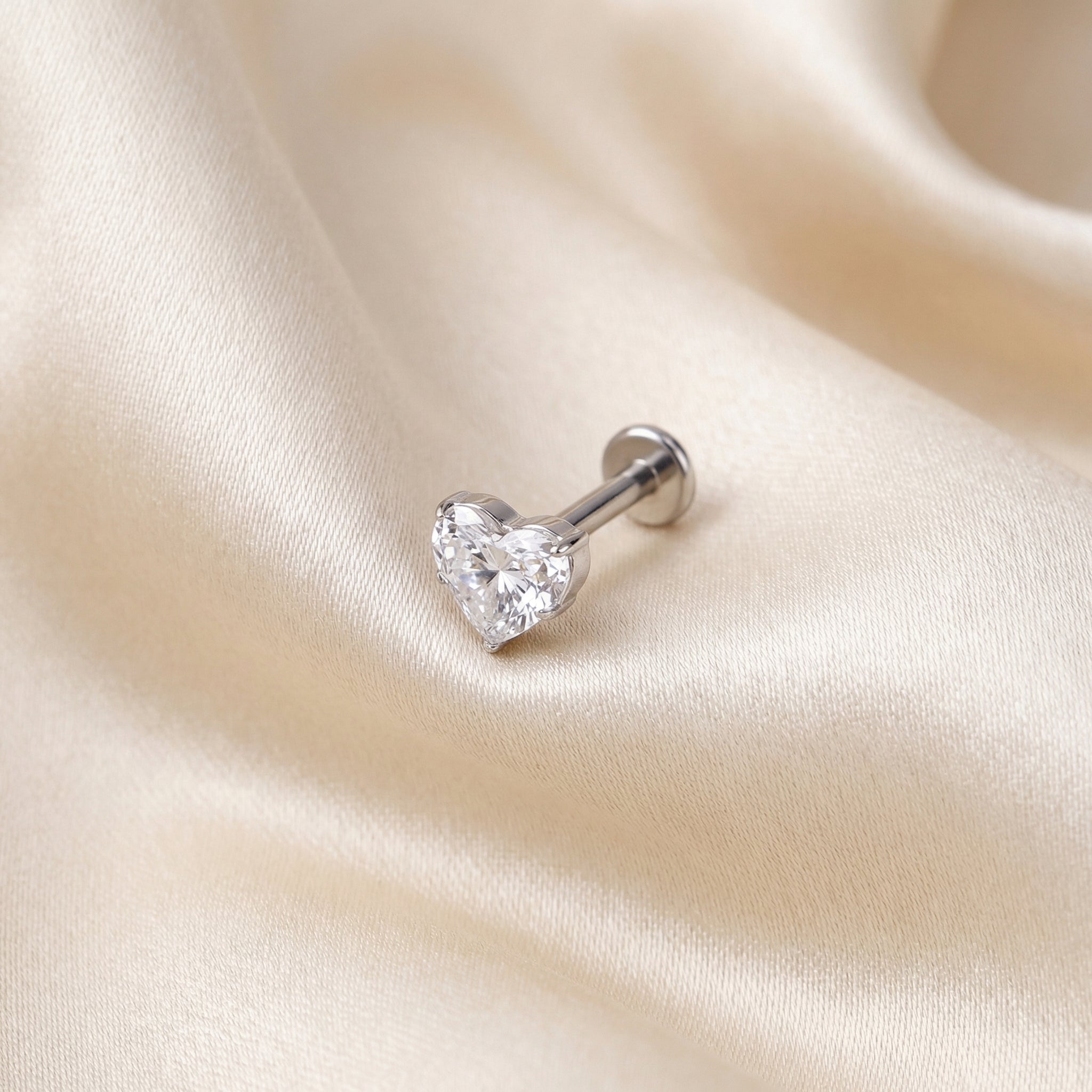 Vertical Labret Piercing Jewelry - Vertical Piercing Jewelry -