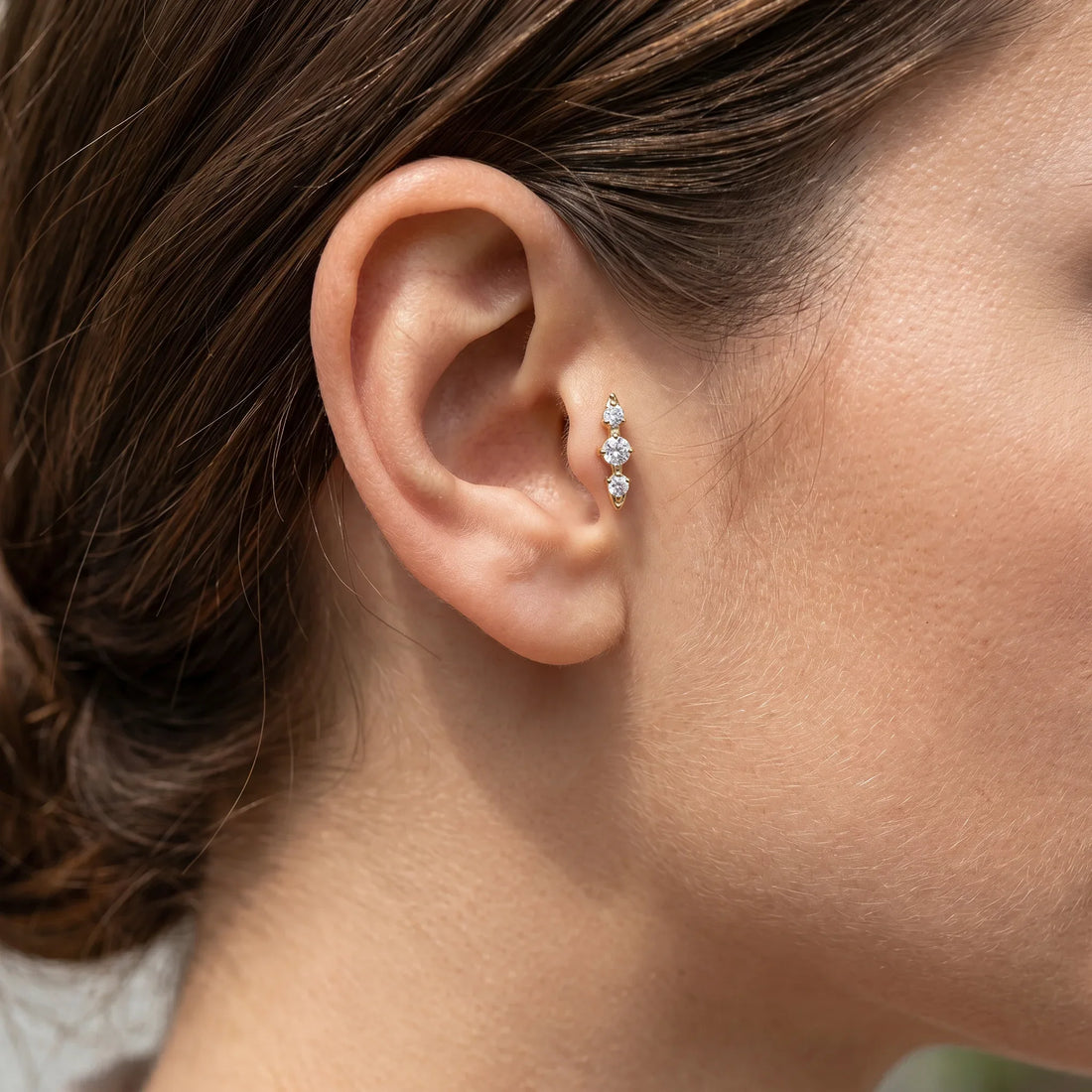 Tragus And Antitragus Piercing · tragus jewelry stud